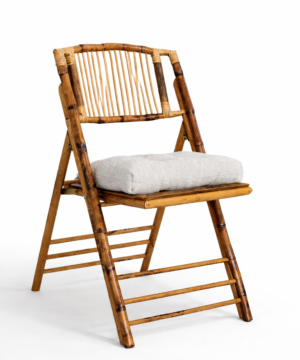 Bamboo folding chair