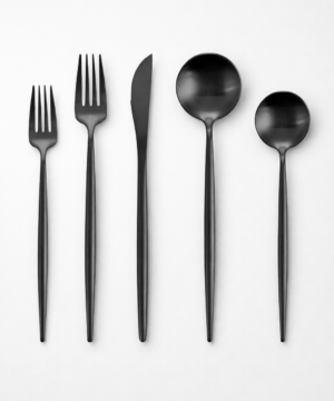 Black Flatware