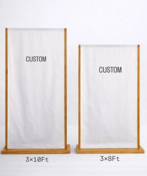 Customizable Standing Banner