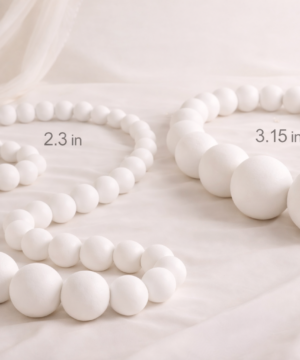 Elegant Foam Ball Garland