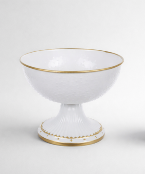 White Metal Bowl