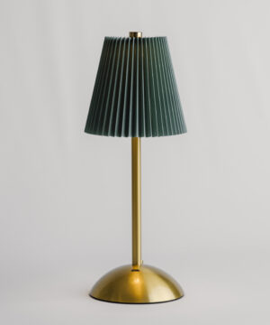 Fabric Metal Table Lamp