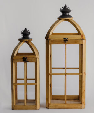 Wood Lantern Wooden