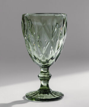 Green Wine Goblet
